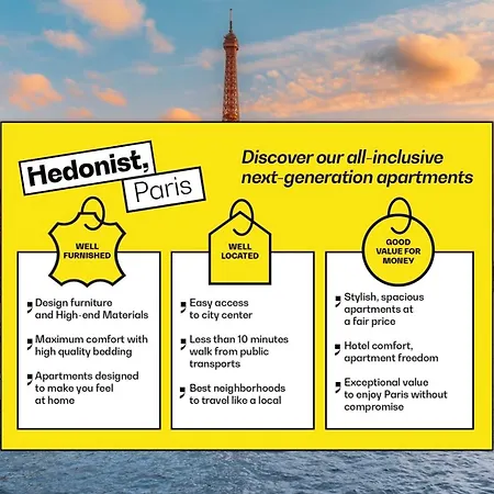 Charming - 2 Guests - 2min Walk From Metro Parigi